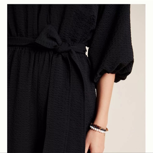By Anthropologie Puff sleeve romper - Picture 3 of 4
